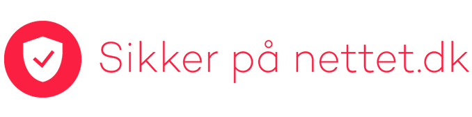 Logo for sikkerp&aring;nette.dk