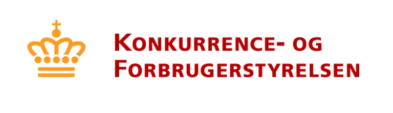 Logo for Konkurrence- og forbrugerstyrelsen